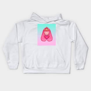 Princess Bubblegum Kawaii Kids Hoodie